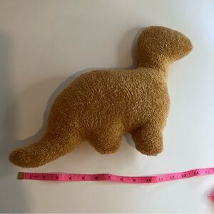 Dino Chicken Nugget Pillow Soft Dinosaur Plushie Stuffed Animal Kids New